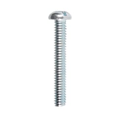 HILLMAN No. 1/4-20 X 1-3/4 in. L Combination Round Head Zinc-Plated Steel Machine Screws 100 pk