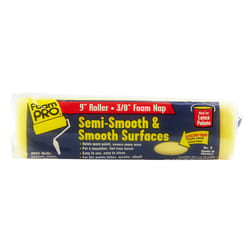 Foam Pro Foam 9 in. W X 3/8 in. Regular Paint Roller Cover 1 pk