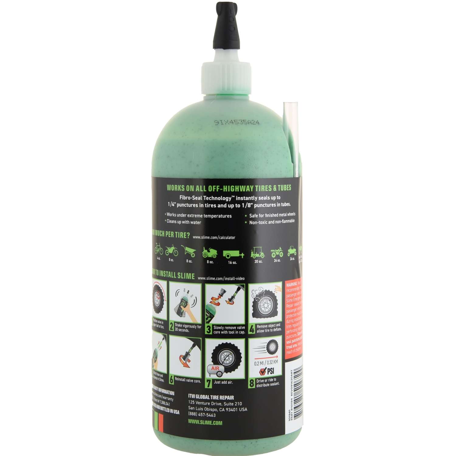 Ride on mower tyre sealant hot sale