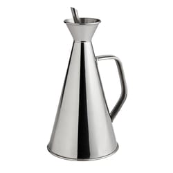 Fante's Cousin Patricia Silver Stainless Steel Olive Oil Can 500 oz