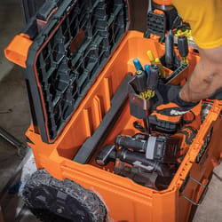 Klein Tools MODbox 22.6 in. Rolling Tool Box 3283.2 cu in Orange