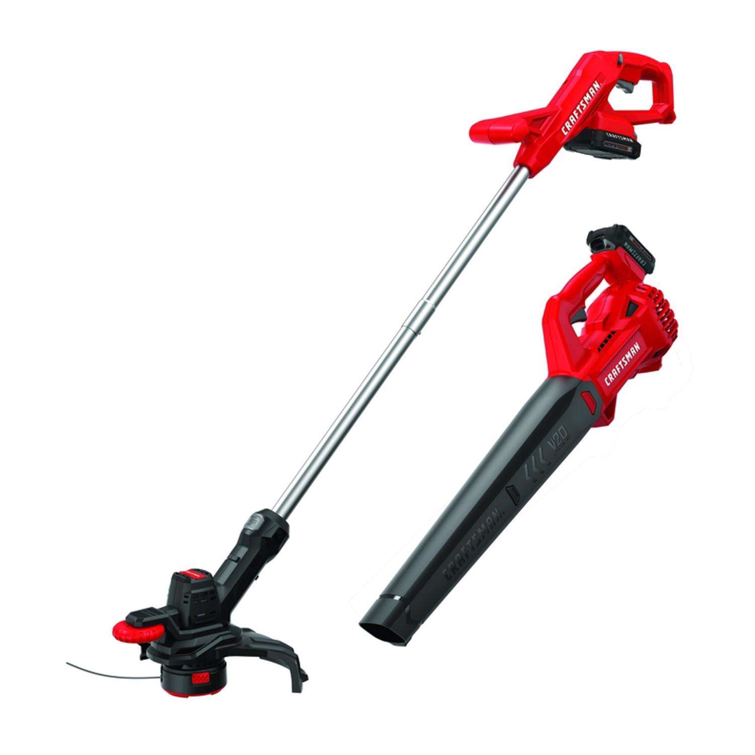 Craftsman V20 10 in. Battery Blower/Trimmer Kit