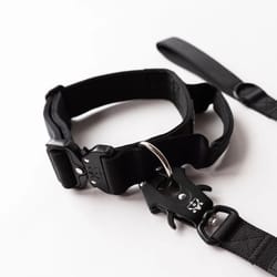 Operation Good Boy Tactical Black Nylon Dog Adjustable Collar