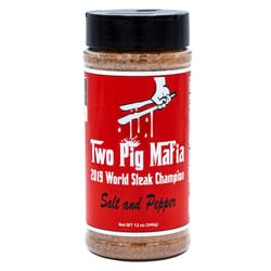 Two Pig Mafia Salt and Pepper BBQ Rub 12 oz