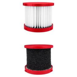 Milwaukee Wet/Dry HEPA Filter 2 gal 2 pc