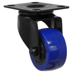 Shepherd Hardware Blue Diamond 2 in. D Swivel Thermoplastic Caster 135 lb 1 pk