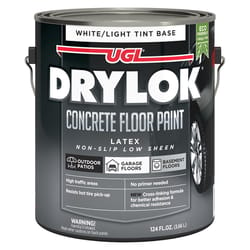 Drylok Flat White Latex-Based Latex Concrete Floor Paint 124 oz