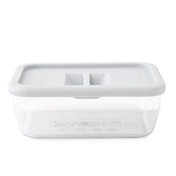 RigwaLife 16 oz Clear Food Storage Container Set 2 pk