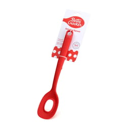 Betty Crocker Red Silicone Stirring spoon