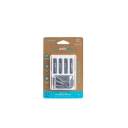 Pale Blue Earth AAA Lithium Batteries 4 pk Carded
