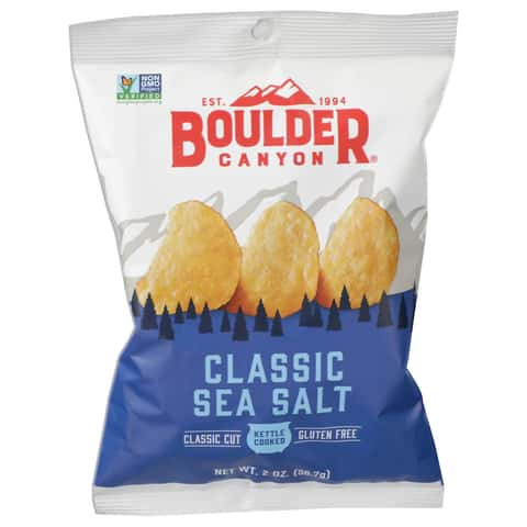 Kettle Brand Potato Chips Sea Salt Kettle Chips Snack - 2oz