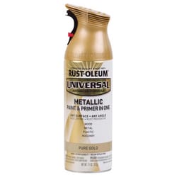 Rust-Oleum Universal Metallic Pure Gold Metallic Spray Paint 11 oz