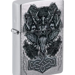 Zippo Silver Viking Lighter 1 pk