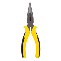 Stanley 6 in. Steel Fixed Joint Long Nose Pliers