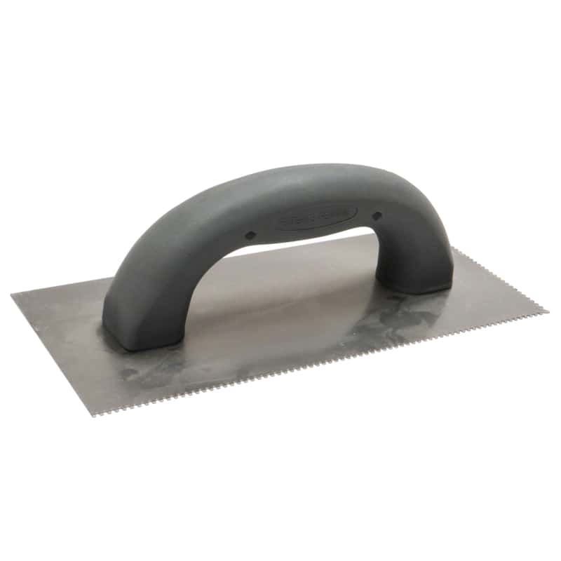Allway Carbon Steel Square Notched Trowel Ace Hardware