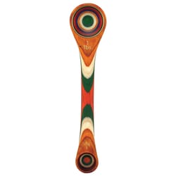 Totally Bamboo Baltique Multicolored Bamboo 2-in-1 Measuring Spoon