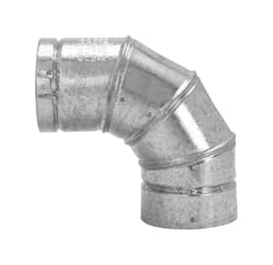 Selkirk 3 in. D X 3 in. D Adjustable 90 deg Aluminum Stove Pipe Elbow