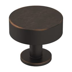 Amerock Radius Contemporary Round Cabinet Knob 1-1/4 in. D 1-1/16 in. Oil Rubbed Bronze 1 pk