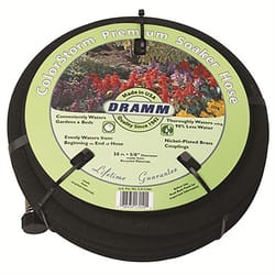 Dramm ColorStorm 5/8 in. D X 50 ft. L Heavy Duty Premium Grade Soaker Hose Black