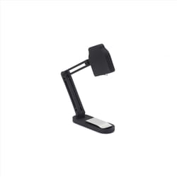 Kikkerland 7 in. Matte Black Clip-On Task Lamp