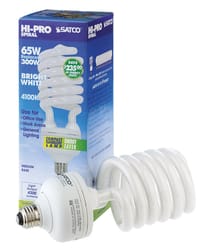 Satco HI-PRO 65 W T5 3.53 in. D X 9.44 in. L CFL Bulb Cool White Specialty 4100 K 1 pk