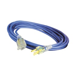 Ace Outdoor 15 ft. L Blue Extension Cord 16/3 SJOW