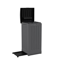 Rubbermaid Brute Gray 32 Gallon Plastic Garbage Can - Ace Hardware