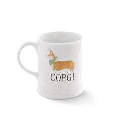 Pet Shop by Fringe Studio Julianna Swaney 12 fl. oz. White BPA Free Corgi Mug