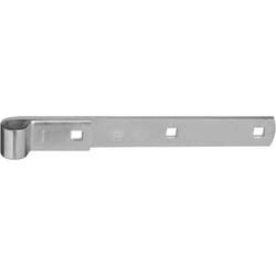 National Hardware 10 in. L Zinc-Plated Hinge Strap 1 pk