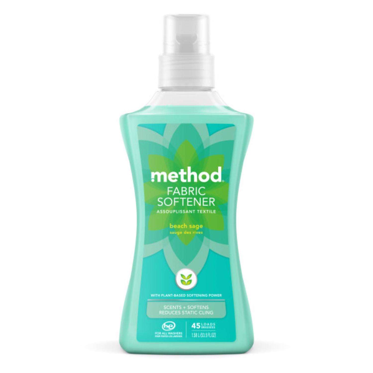 Method Beach Sage Scent Fabric Softener Liquid 53.5 oz 1 pk Ace Hardware