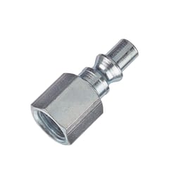 Oxygen Hose Coupler - 1/4 NPT to Male B Fitting - Glass House Supply