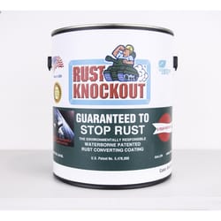 Rust Knockout No Indoor and Outdoor Matte Red Water-Based Rust Prevention Paint 1 gal