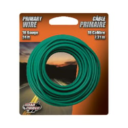 Coleman Cable 24 ft. 16 Ga. Primary Wire Green