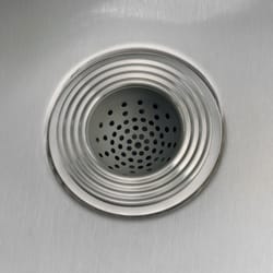 iDesign Brushed Stainless Steel Kitchen Sink Strainer