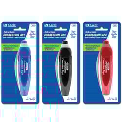 Bazic Products Assorted Correction Tape 5.44 yd 1 pk