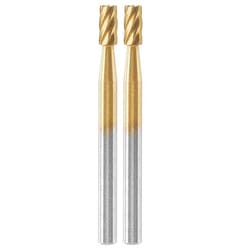 Dremel 1/8 in. X 1.5 in. L X 0.12 in. W High Speed Steel Cylindrical High Speed Cutter Multi-Materia