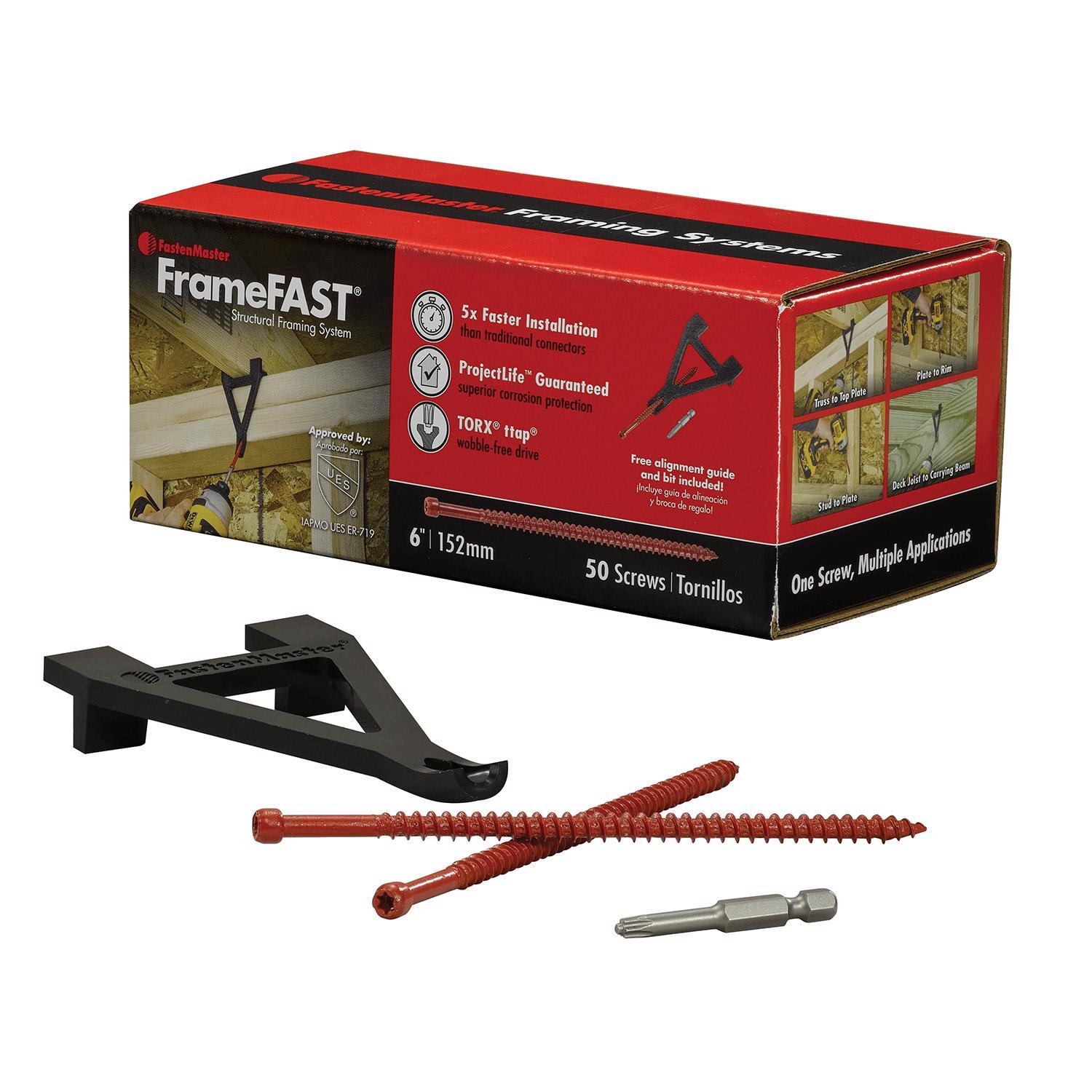 FastenMaster FrameFast 6 in. L Torx Ttap Coarse Structural