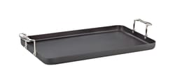 Cuisinart Chef's Classic 20 in. L X 13 in. W Anodized Aluminum Nonstick Surface Silver Griddle