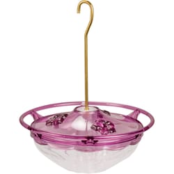 Aspects HummBlossom Hummingbird 4 oz Polycarbonate Hummingbird Feeder Nectar Bird Feeder 3 ports