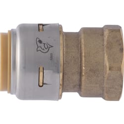 SharkBite Push to Connect 3/4 in. Push X 3/4 in. D FPT Brass Connector