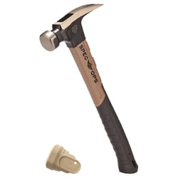Spec Ops Tools 20 oz Smooth Face Claw Hammer 13 in. Fiberglass Handle