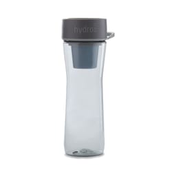 Hydros 20 oz Gray BPA Free Filtered Water Bottle