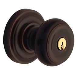 Baldwin Estate Colonial Venetian Bronze Entry Knobs 2-1/4 in.