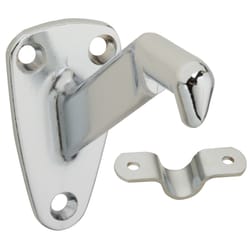National Hardware Silver Zinc Die Cast w/Steel Strap Handrail Bracket 3.31 in. L 250 lb