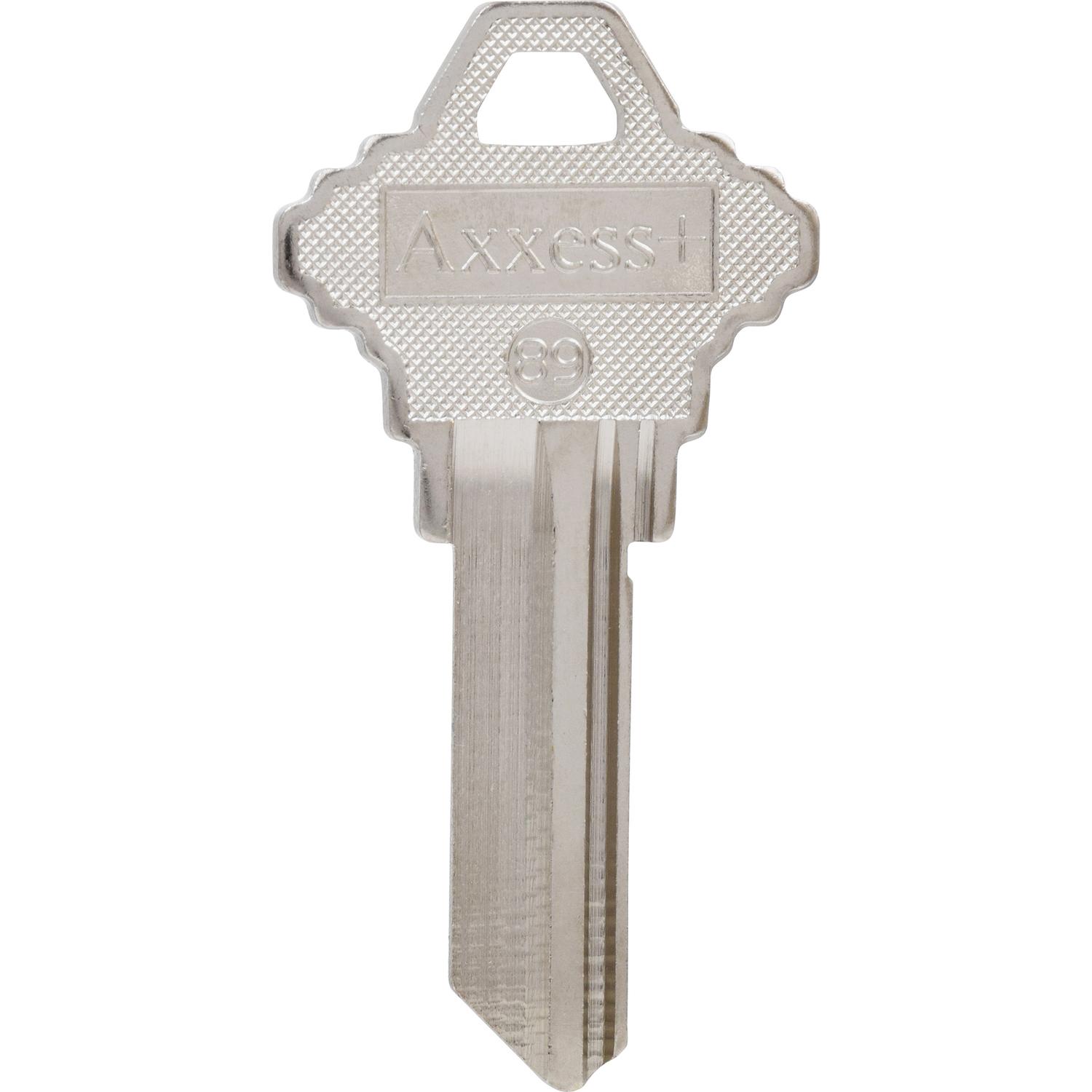 Hillman Wackey Smiley Face House/Office Universal Key Blank Single