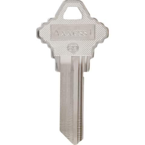 Hillman Traditional Key House/Office Key Blank 125 SC10 Single For Schlage Locks