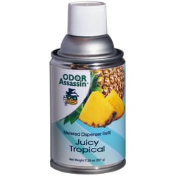 Odor Assassin Metered Aerosols Juicy Tropical Scent Odor Control Spray 7.25 oz Aerosol