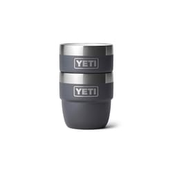 YETI Rambler 4 oz Charcoal BPA Free Insulated Tumbler