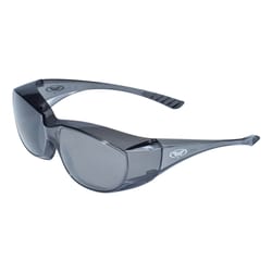 Global Vision Oversite One Piece Lens Safety Sunglasses Smoke Lens Smoke Frame 1 pc
