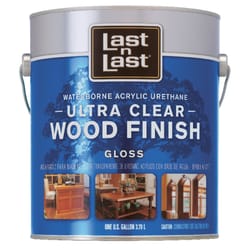 Last N Last Gloss Clear Waterborne Wood Finish 1 gal